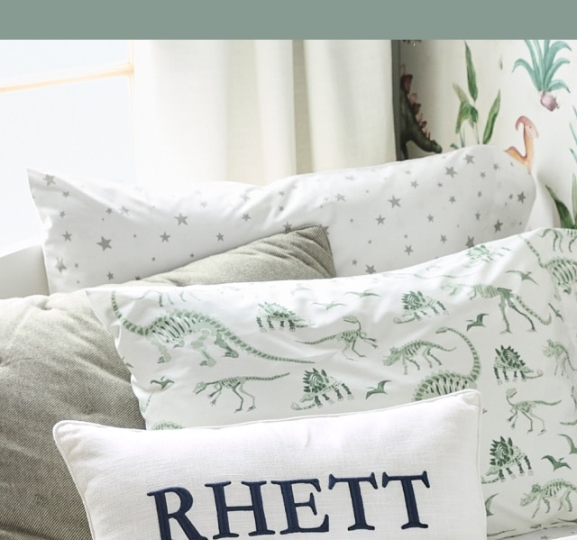 MONOGRAM NAME PILLOW