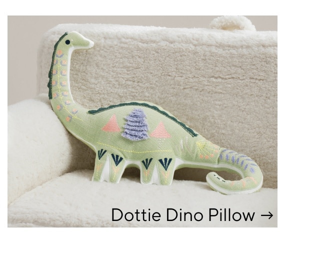 DOTTIE DINO PILLOW