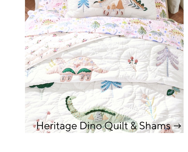 HERITAGE QUILT AND SHAMS