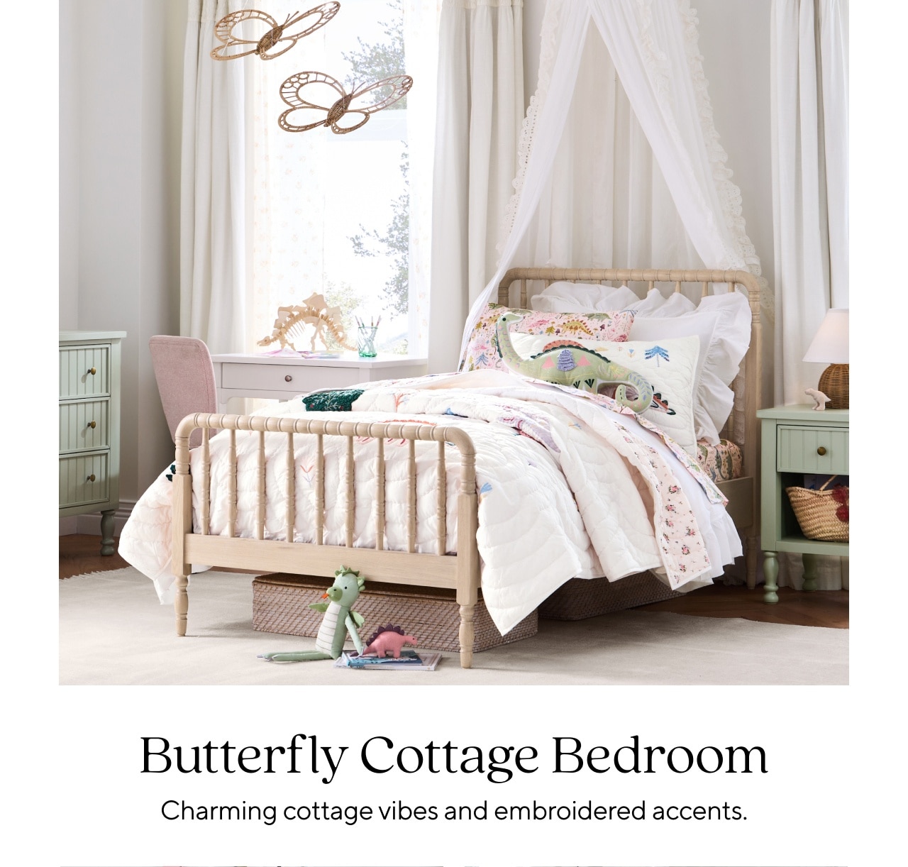 BUTTERYFLY COTTAGE BEDROOM