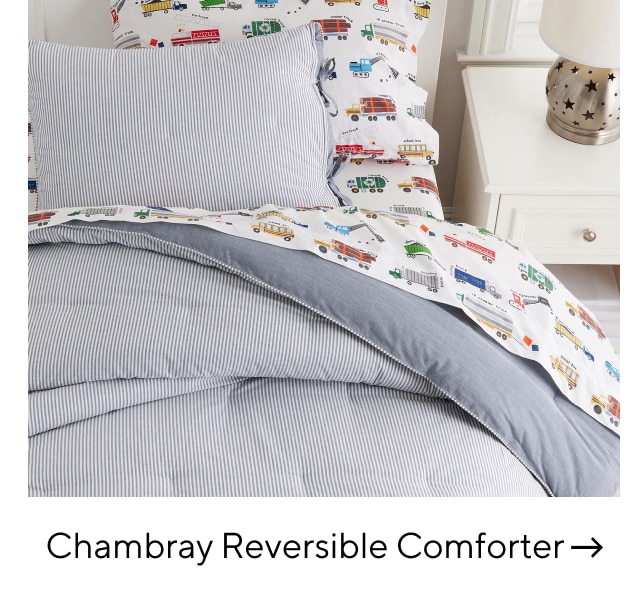 CHAMBRAY REVERSIBLE COMFORTER