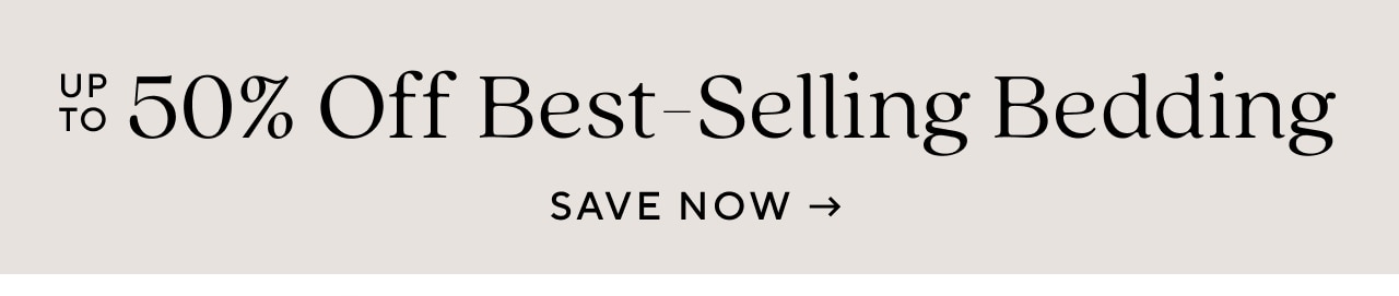 50% OFF BEDDING