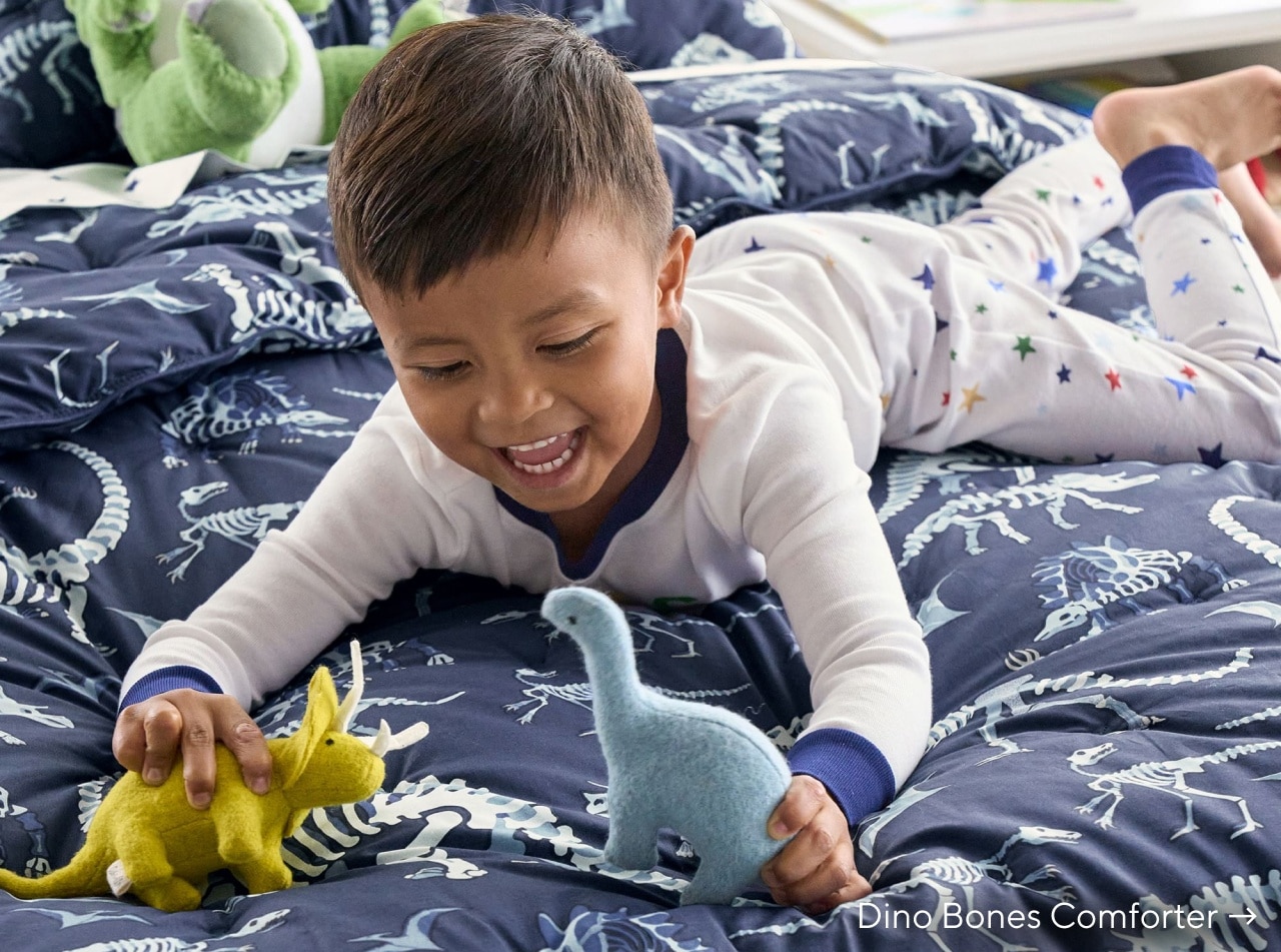 DINO BONES COMFORTER