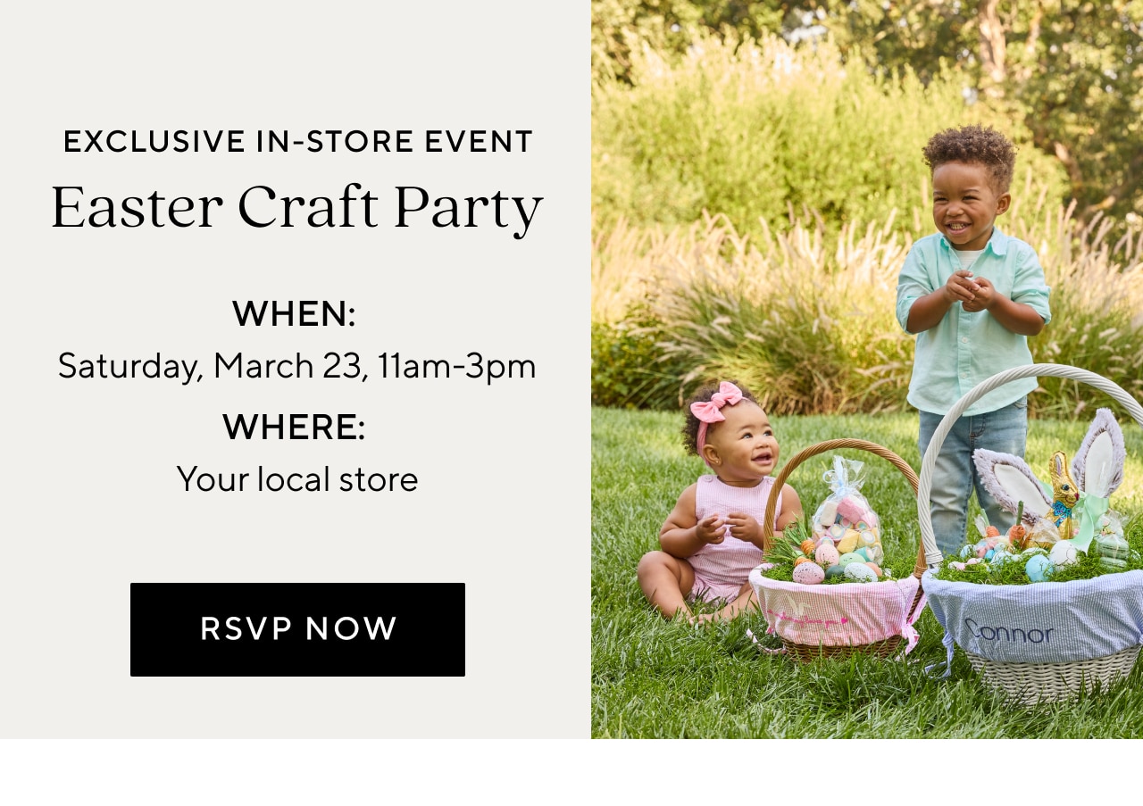 EASTER IN STORE EVENT