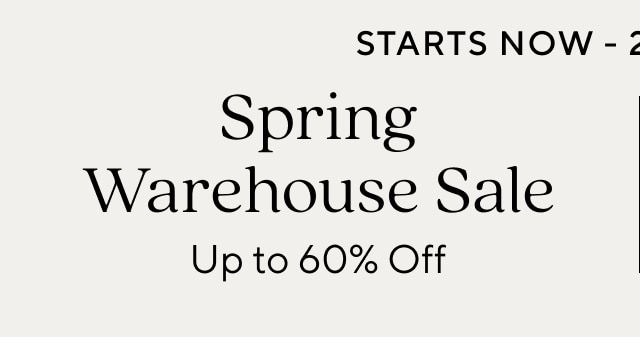 WAREHOUSE SALE