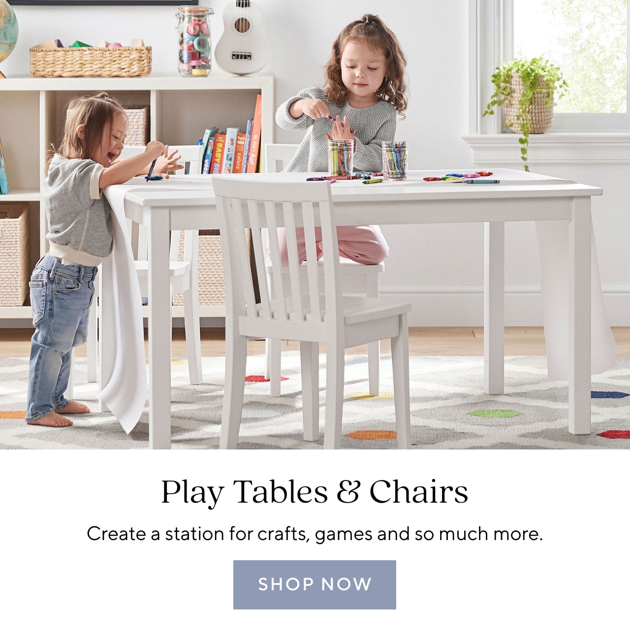 PLAY TABLES AND CHAIRS