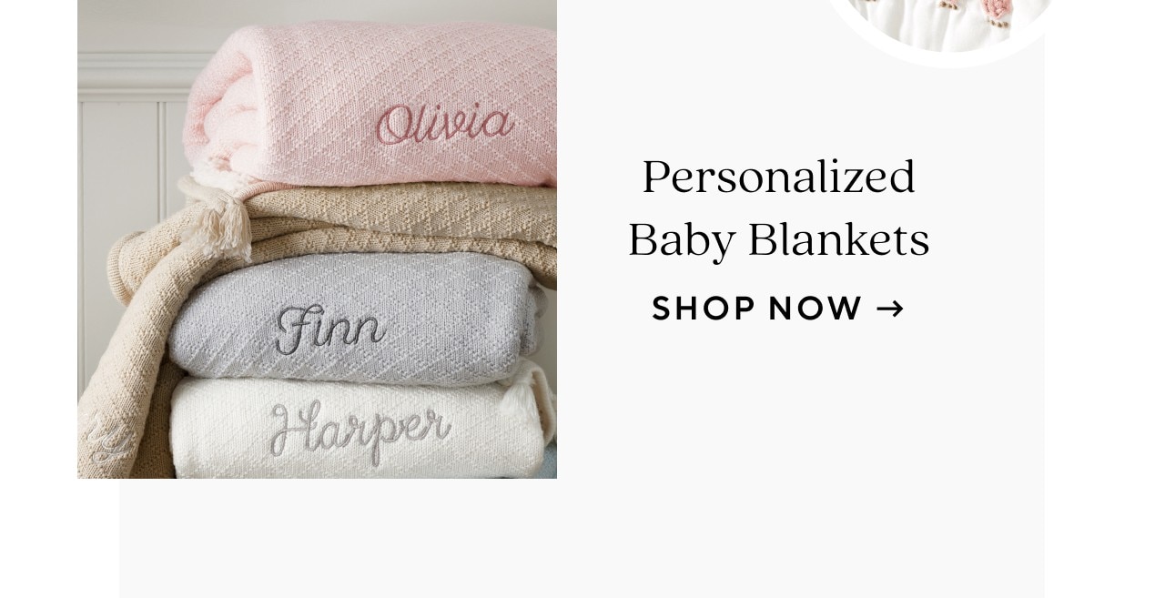 PERSONALIZED BABY BLANKETS