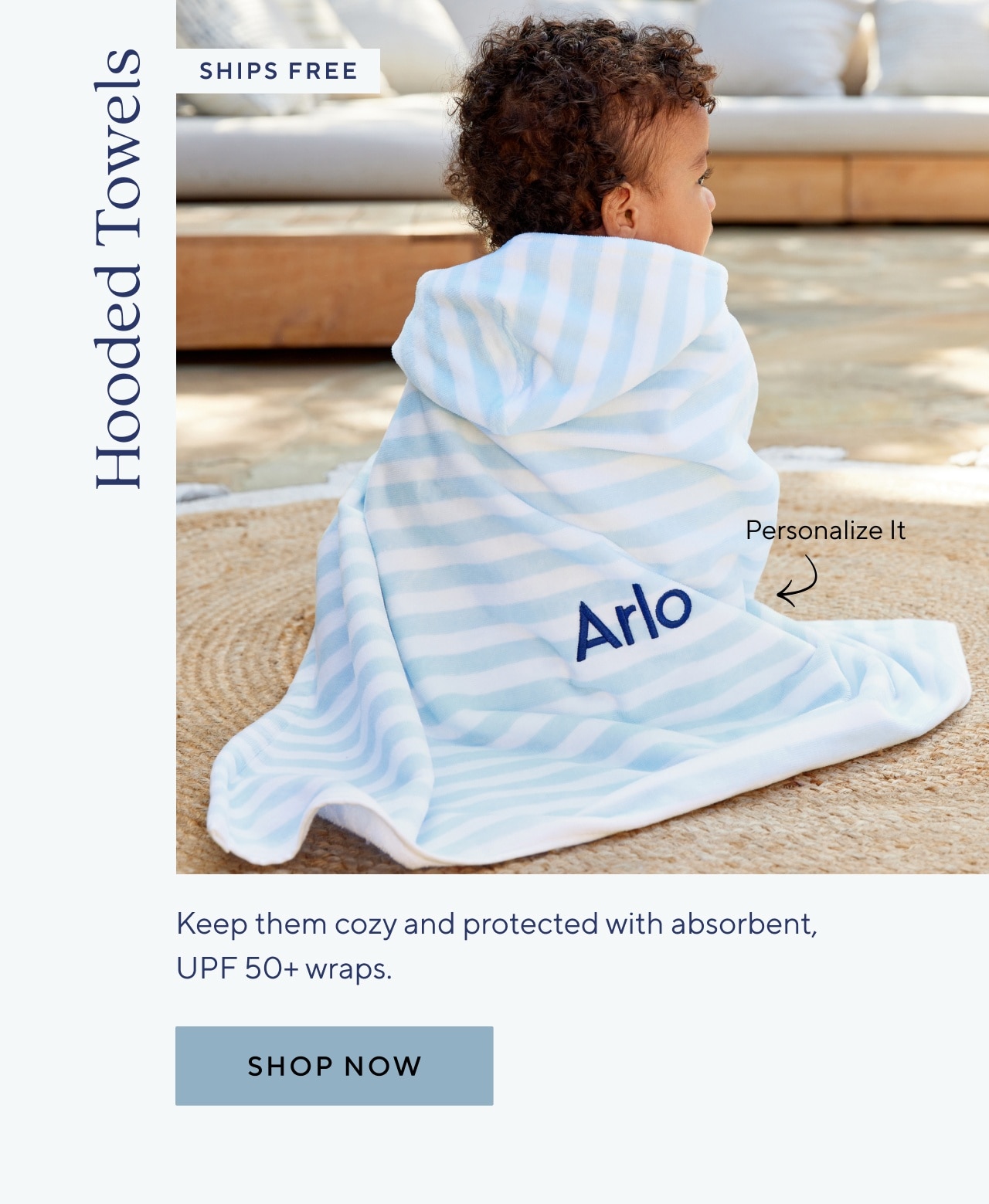 HOODED TOWELS
