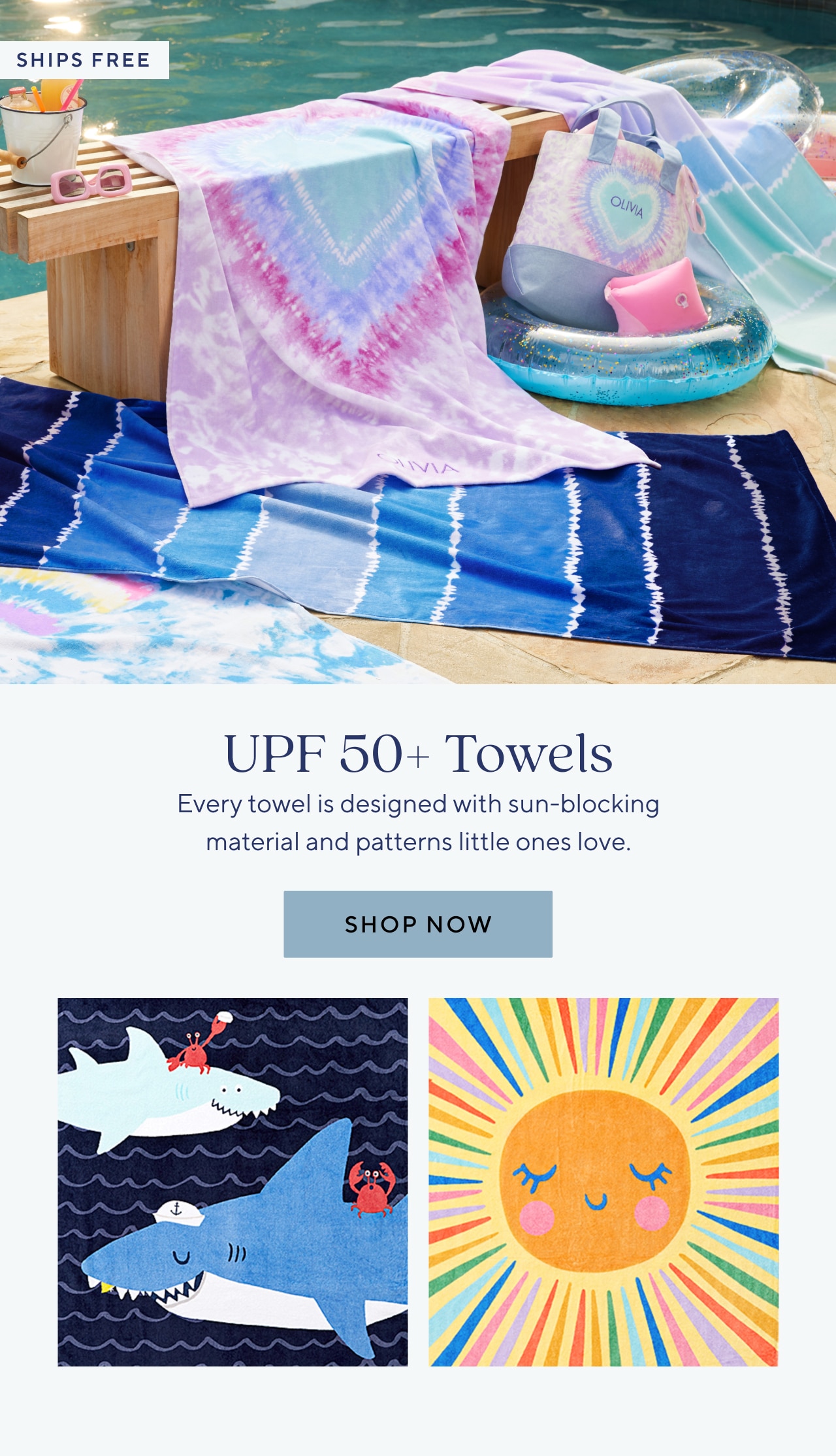 UPF 50+ TOWELS