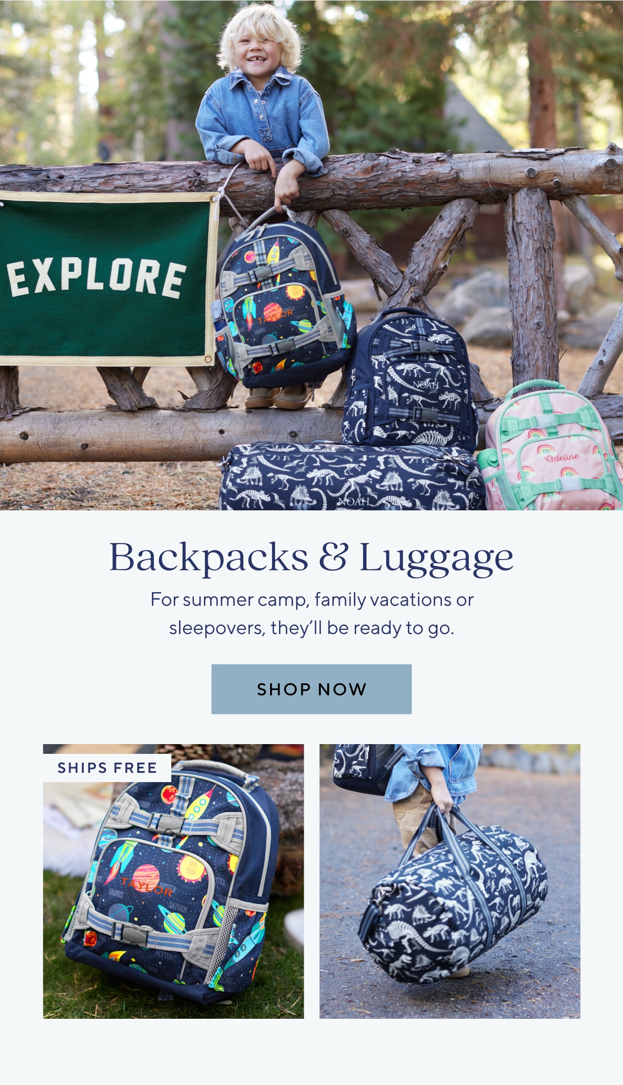 BACKPACKS AND LUGGAGE