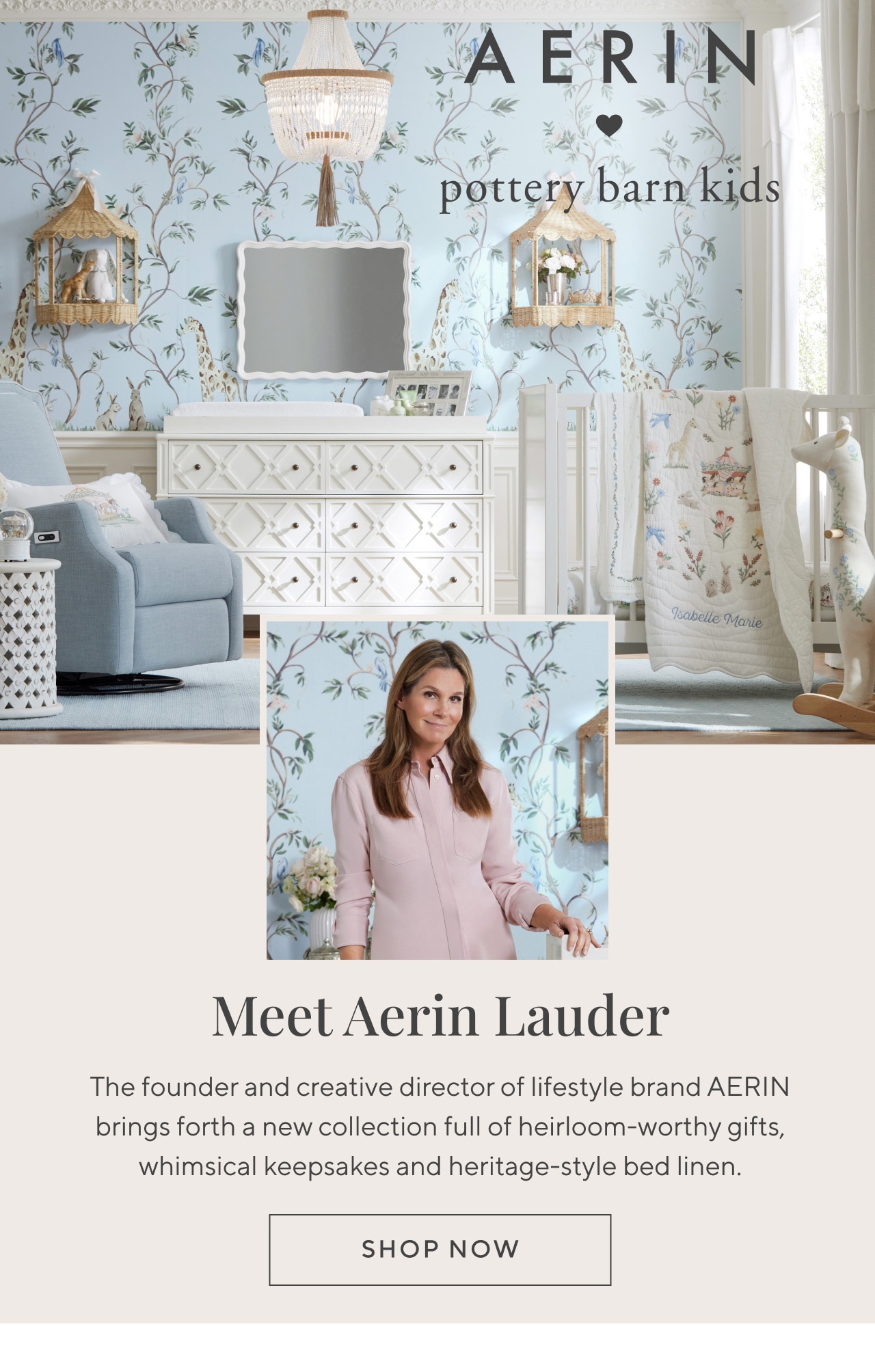 Introducing AERIN x Pottery Barn Kids Pottery Barn Kids AU