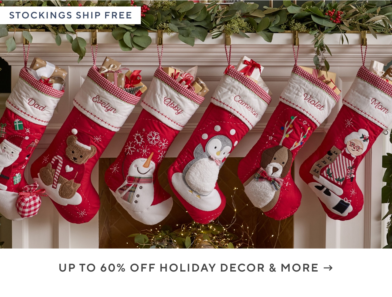 HOLIDAY DECOR & MORE