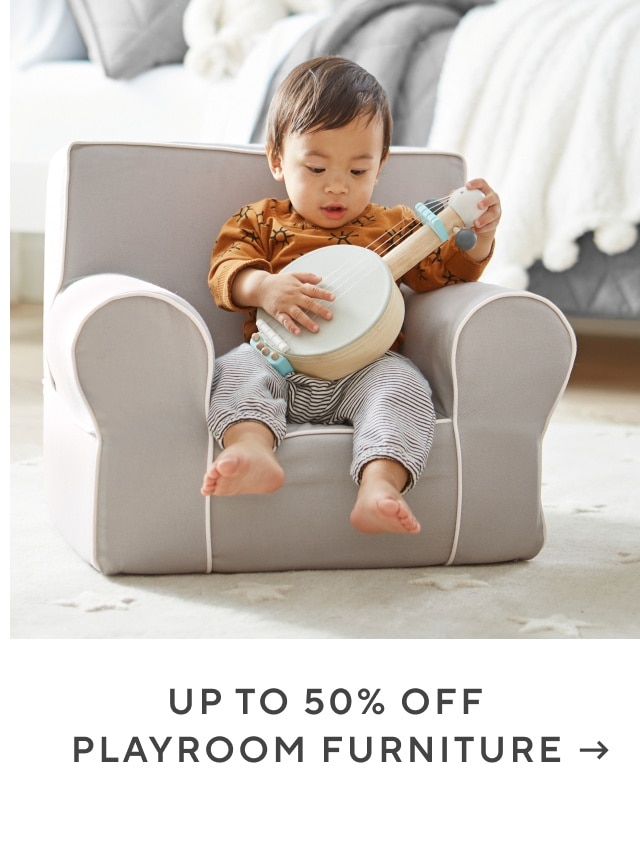 up to 50% playroom furniture