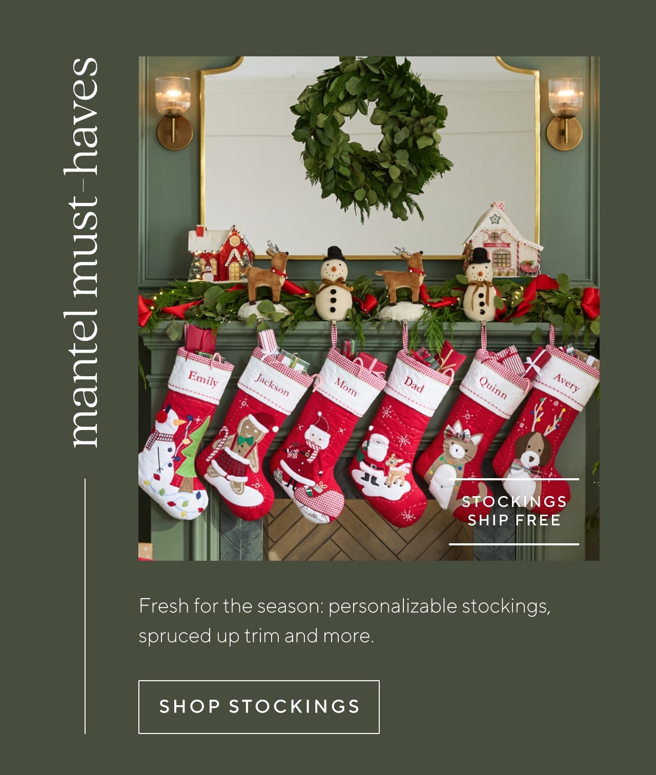 mantel must-haves
