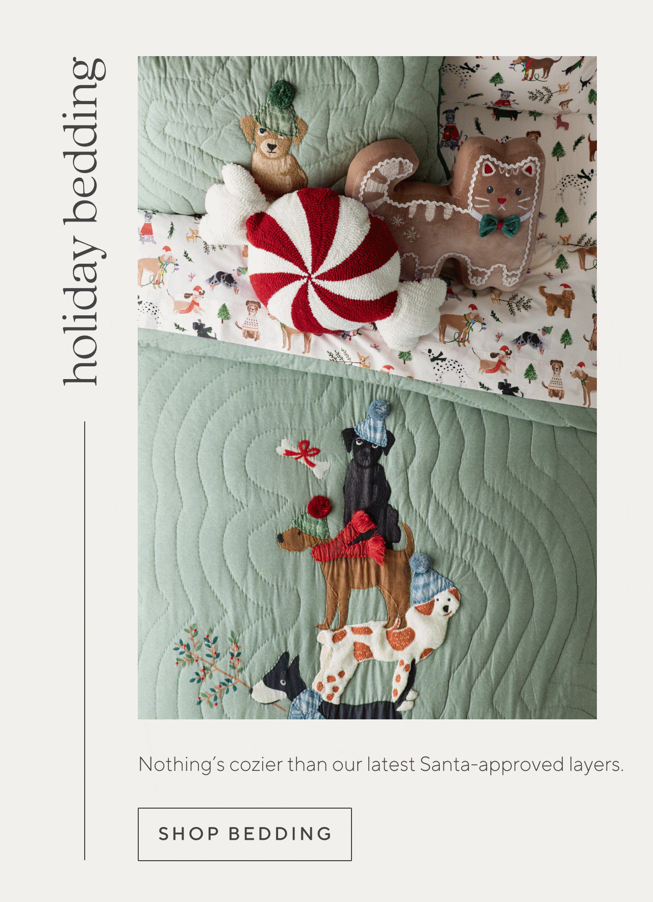 holiday bedding