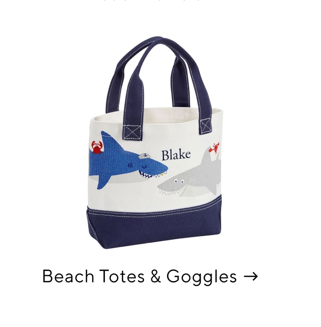 Beach Totes & Goggles