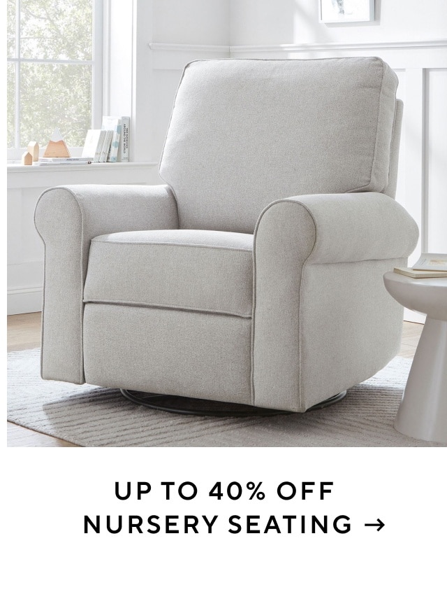 Up to 50% Off Nursery Seating