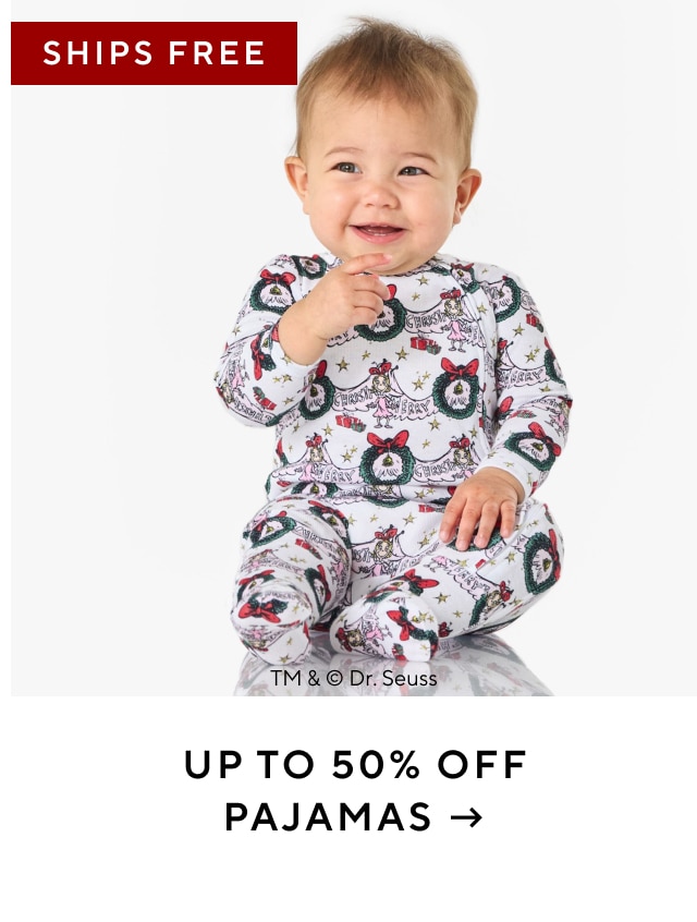 Up to 50% Off Pajamas