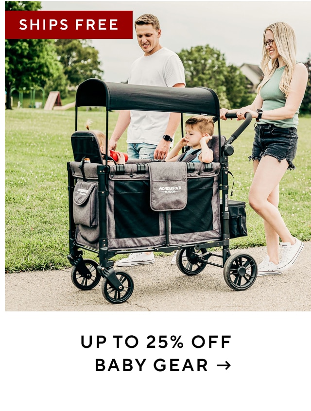 Up to 25% Off Baby Gear