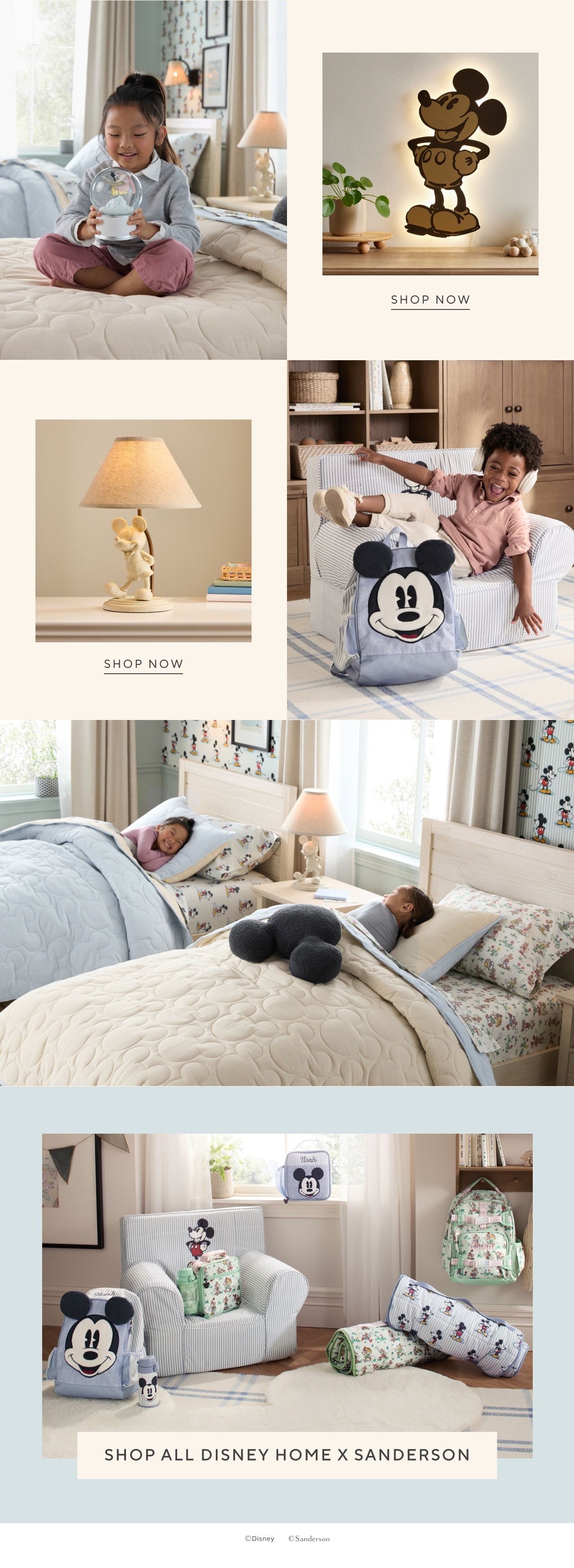 Disney Home x Sanderson