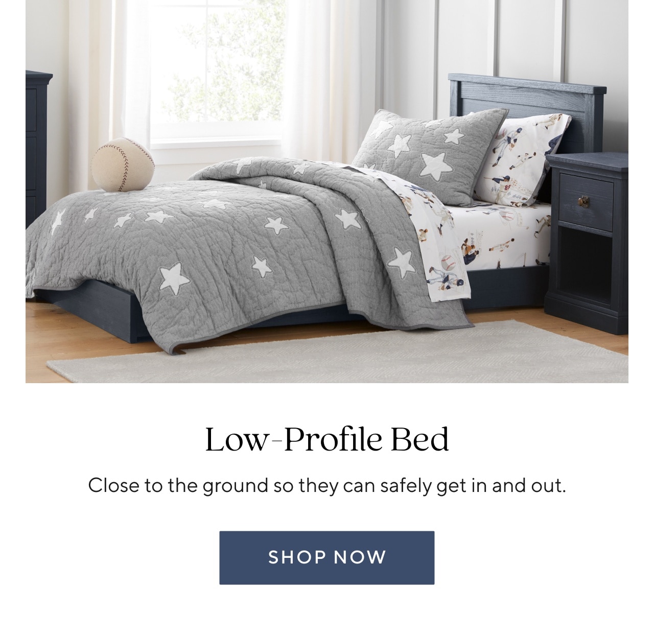 Low-Profile Bed