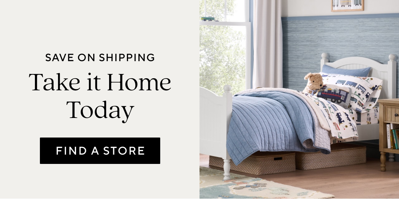 Take home furniture today by shopping in stores