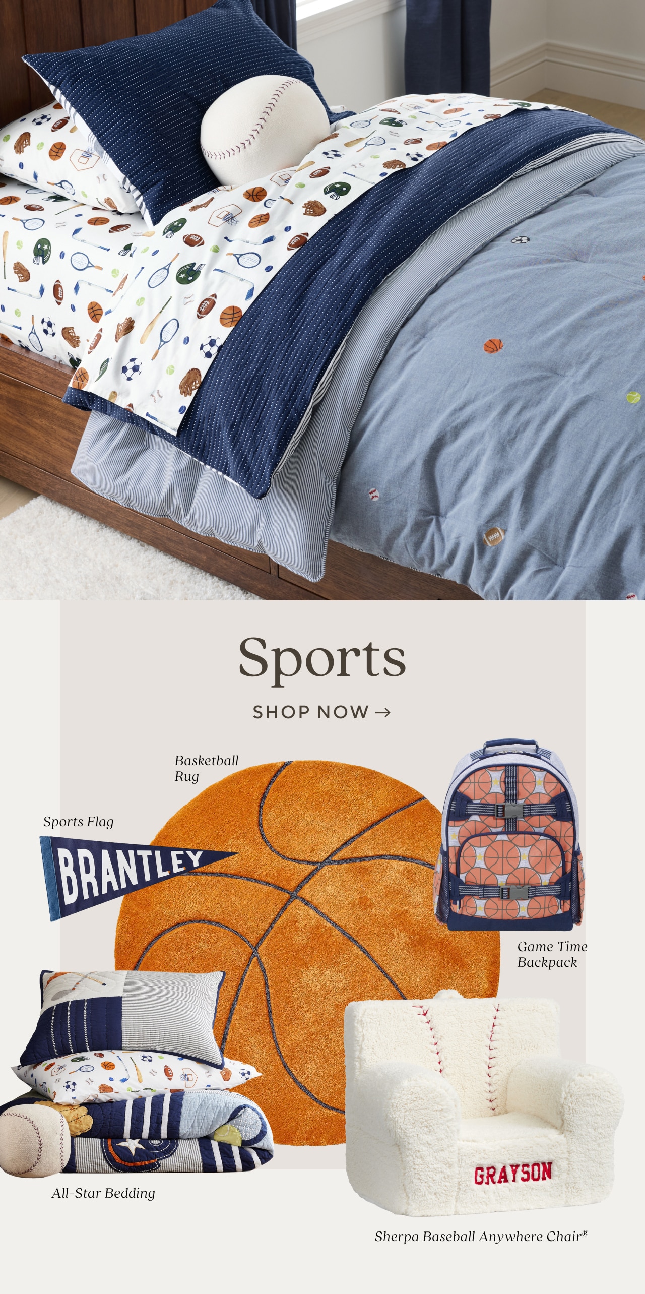 sports. shop now