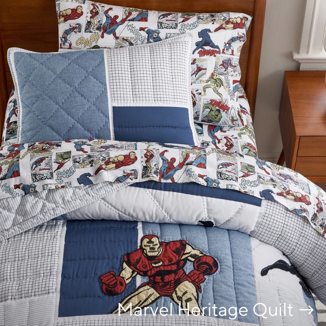 marvel heritage quilt