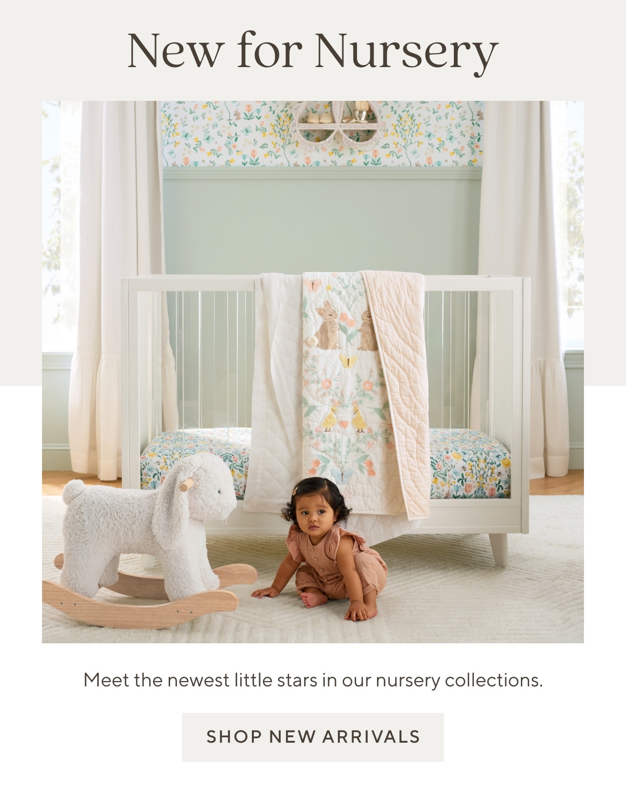 new for nursery. shop new arrivals