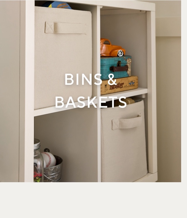 bins and baskets