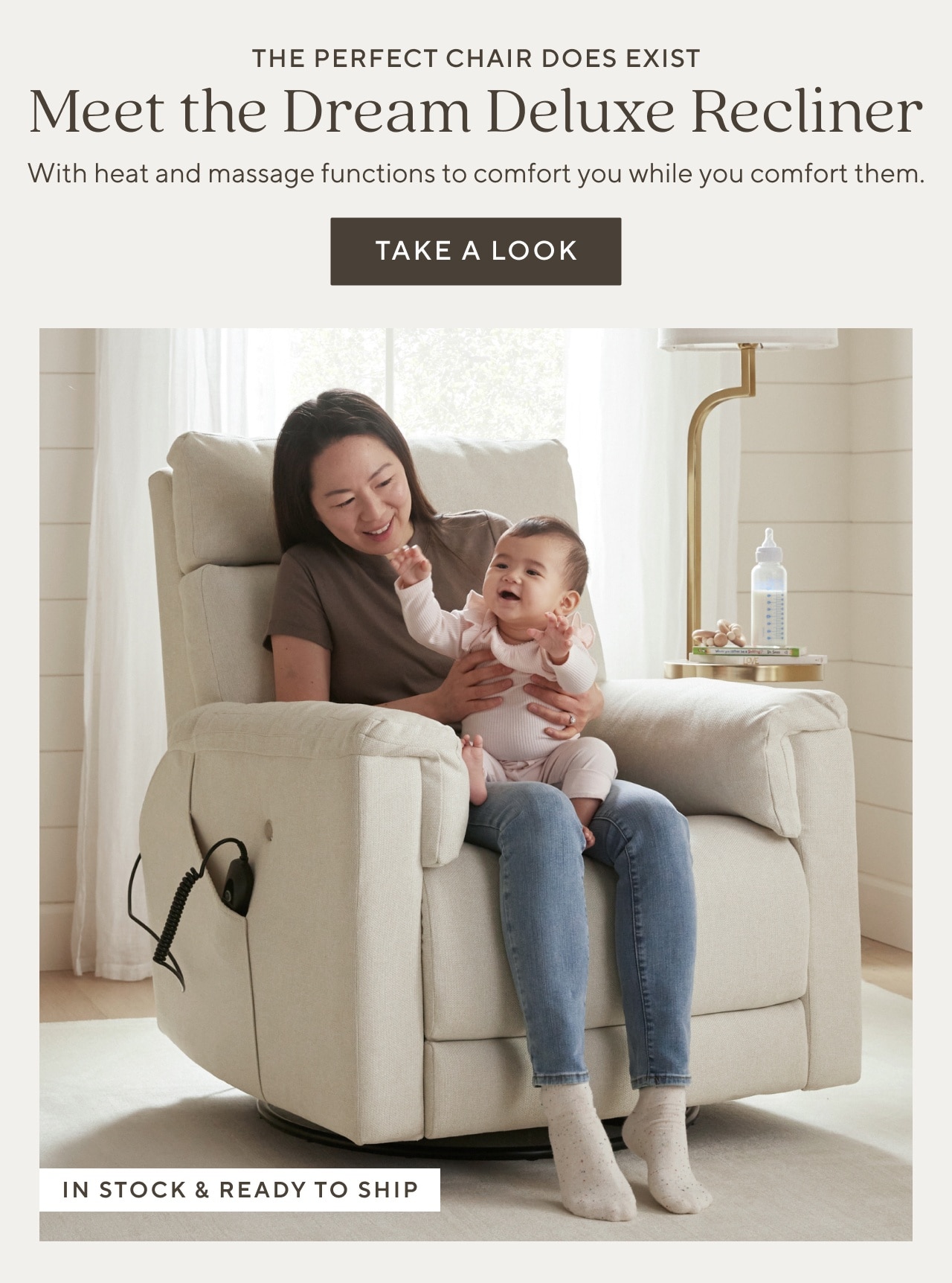 Meet the Dream Deluxe Recliner