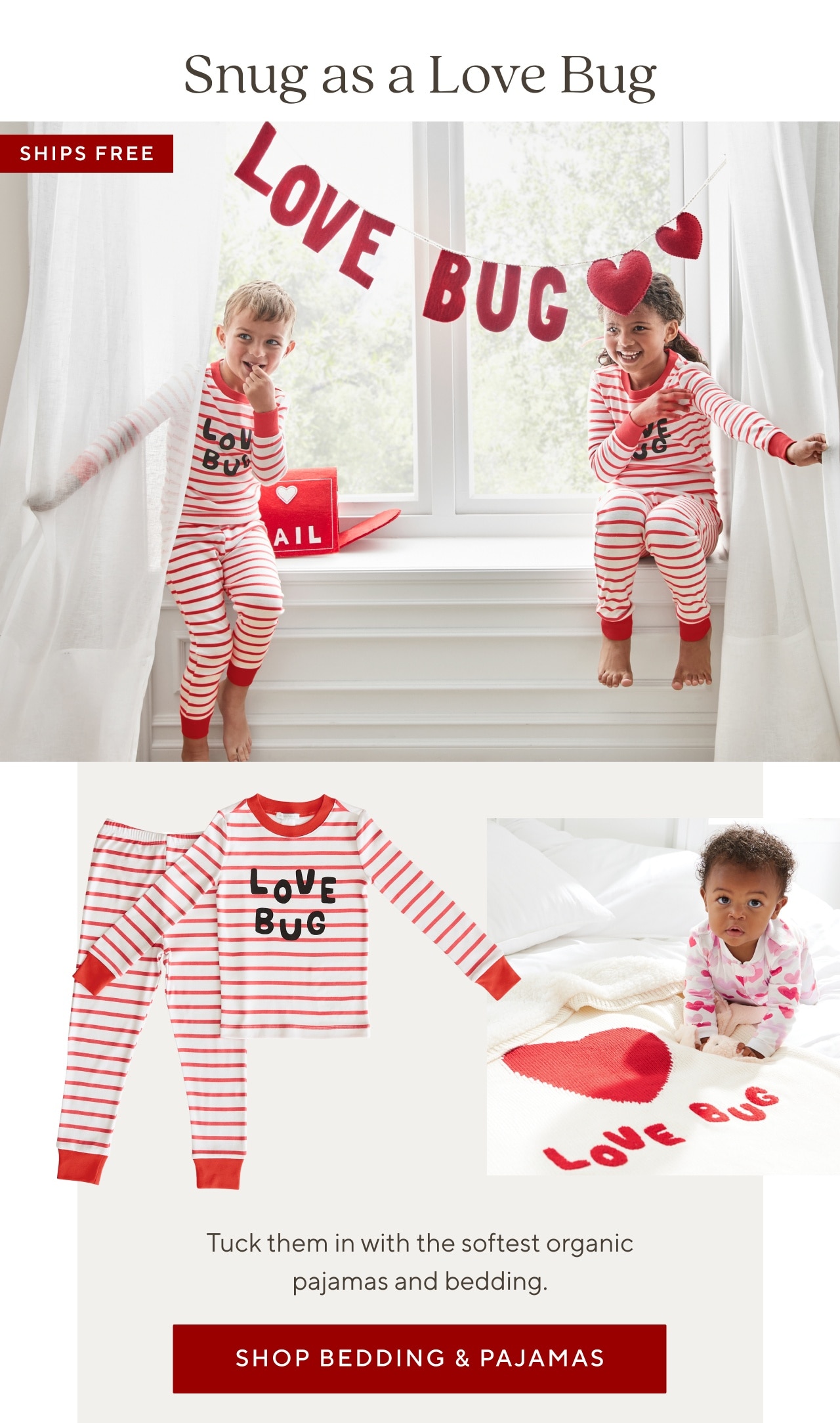 Shop Bedding & Pajamas