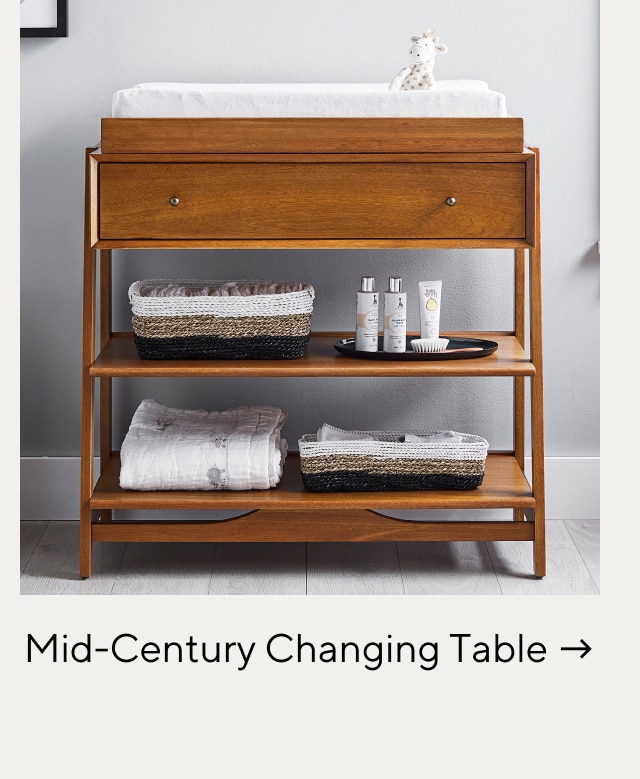 Mid Century Changing Table