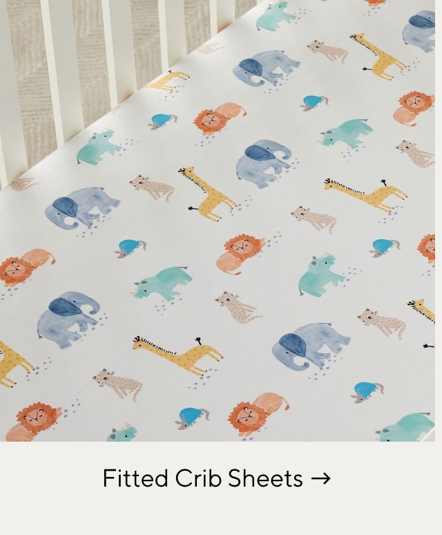 fitted crib sheets