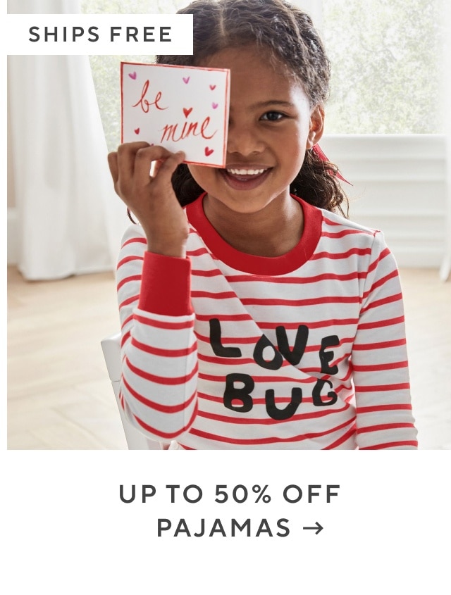 up to 50% off pajamas