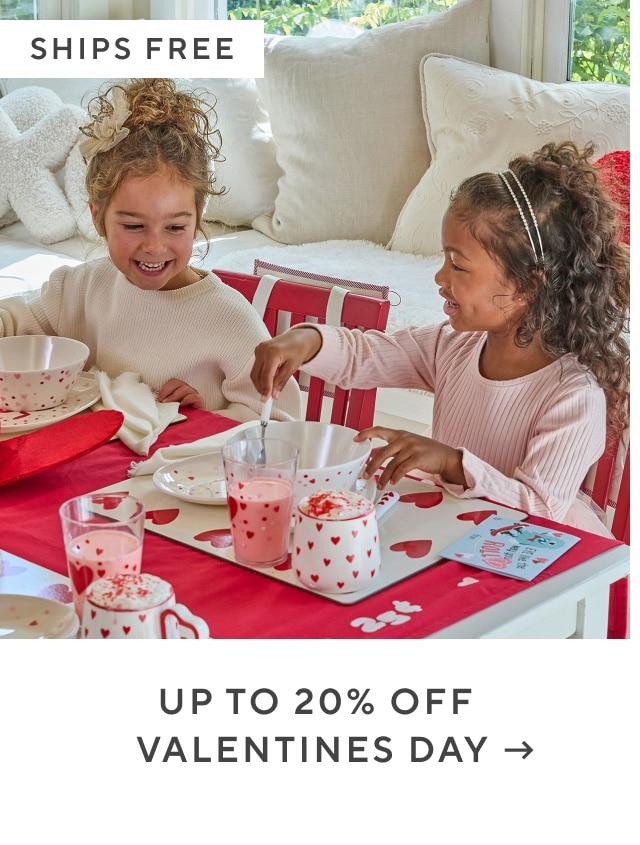 up to 20% off valentine's day