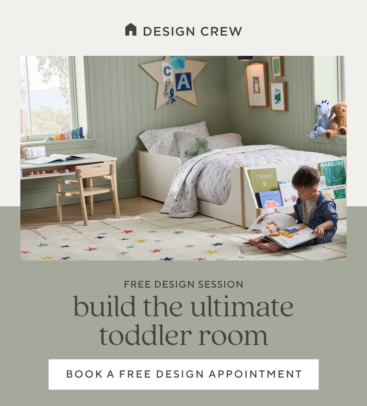 Design Crew - build the ultimate toddler room