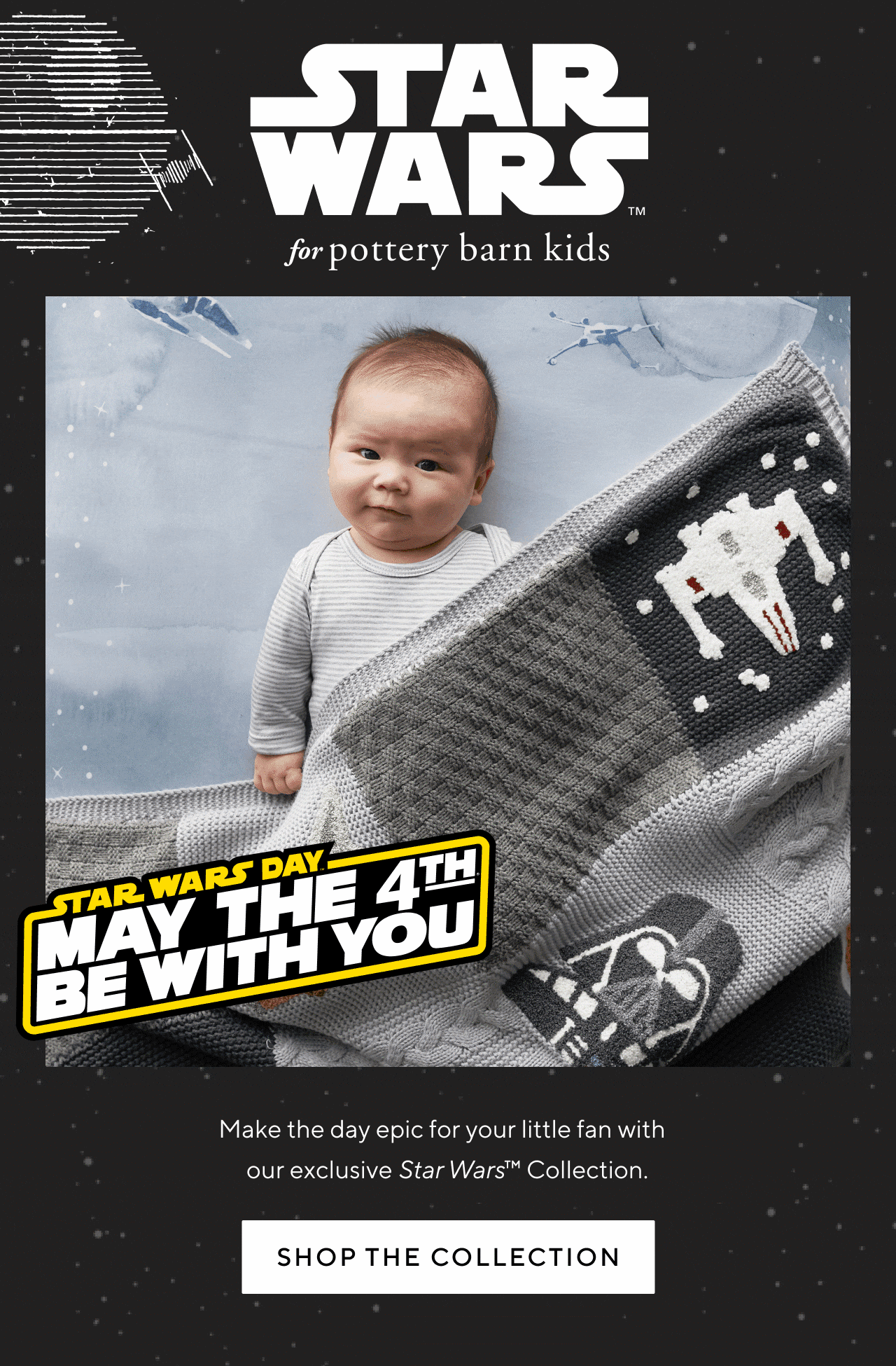 Star Wars for pottery barn kids. shop the collection
