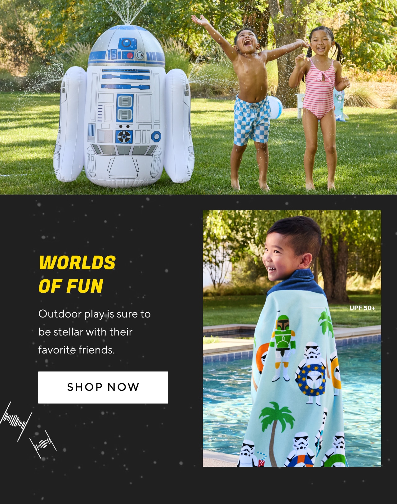 worlds of fun. shop now