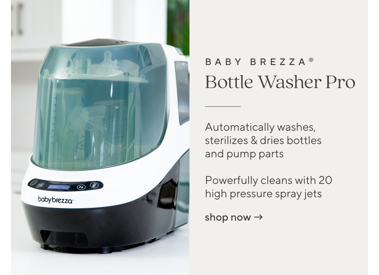 baby brezza bottle washer pro. shop now