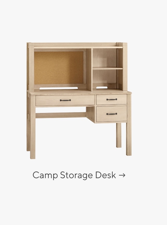 camp storage desk
