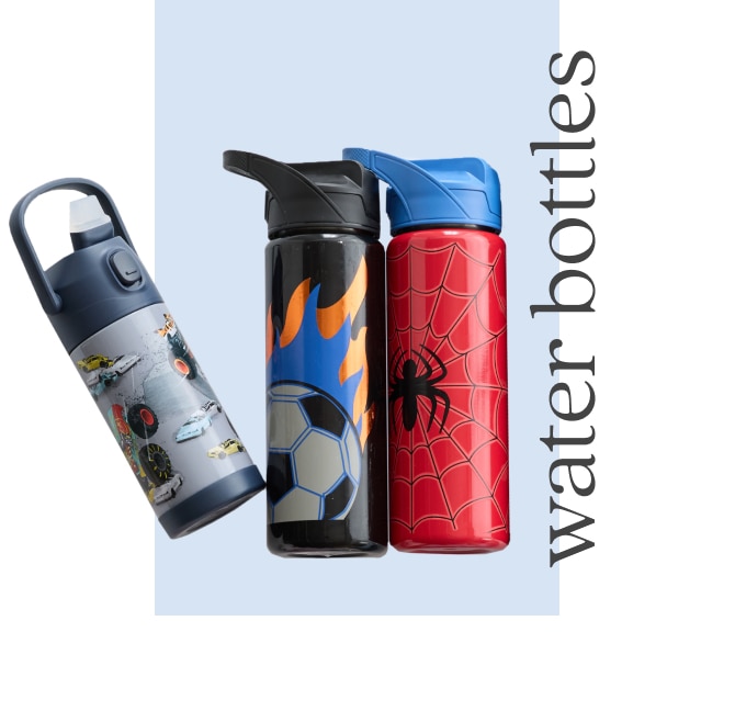 water bottles