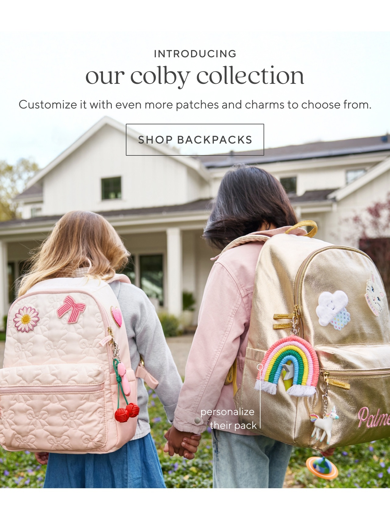 introducing our colby collection. shop backpacks