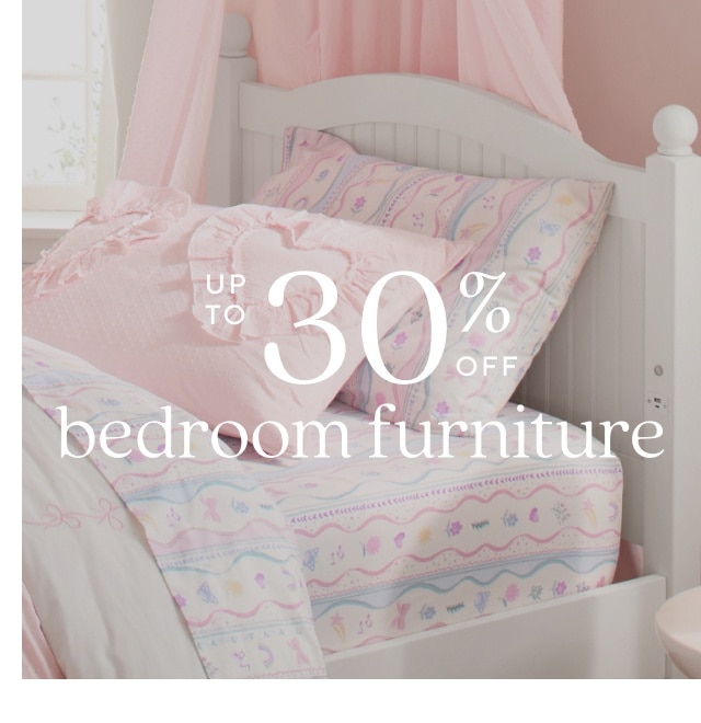 up to 30% off bedroom furniture