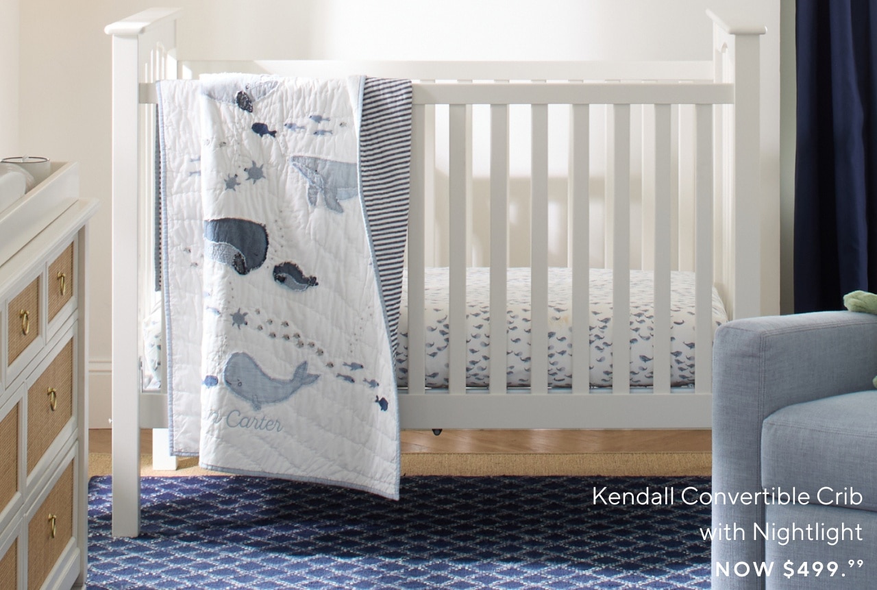 kendall convertible crib with nightlight