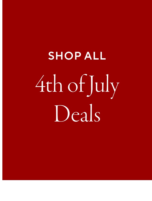 shop all 4th of July deals