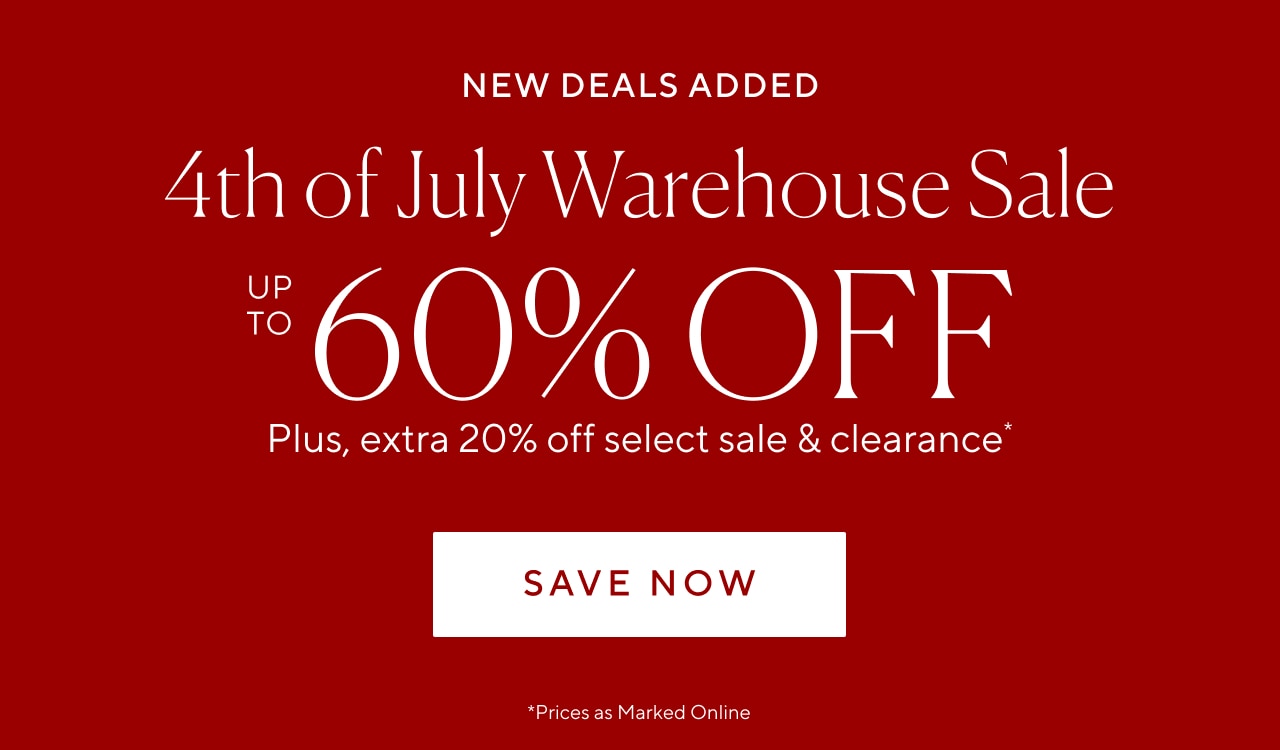 4th of July Warehouse Sale