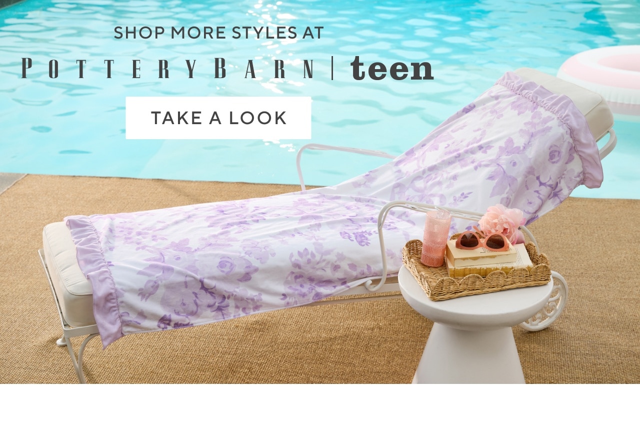 Shop more styles at Pottery Barn Teen