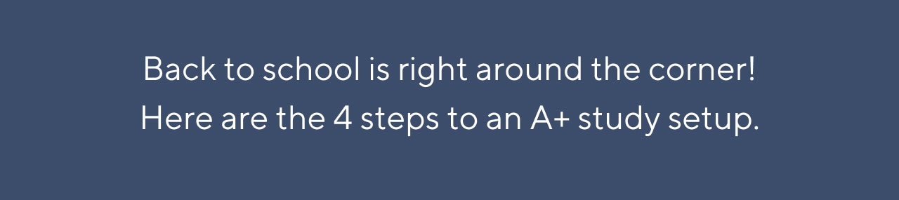 back to school