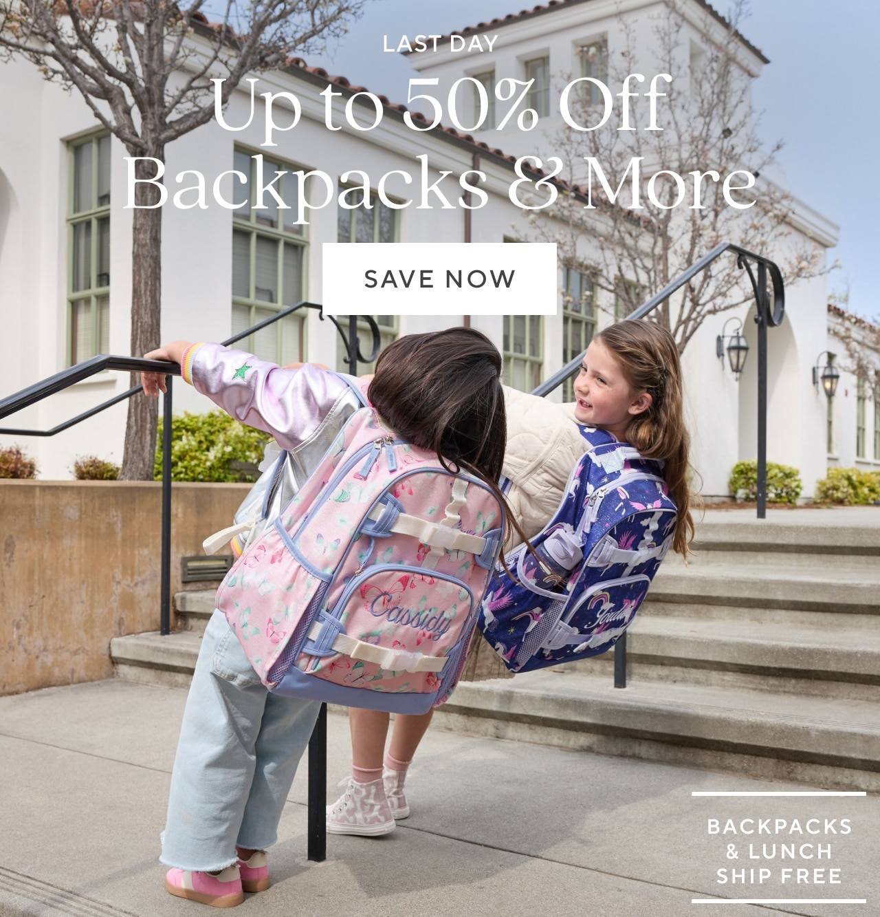 Up to 50% Off Backpacks & More
